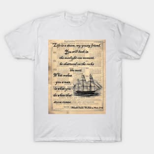 Count of Monte Cristo Storm Quote T-Shirt